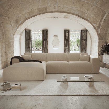 Canapé Convertible d'Angle Gauche Myra