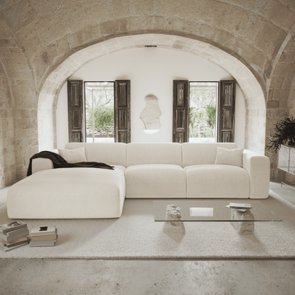 Canapé Convertible d'Angle Gauche Myra