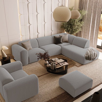 Canapé d'angle droit Myra