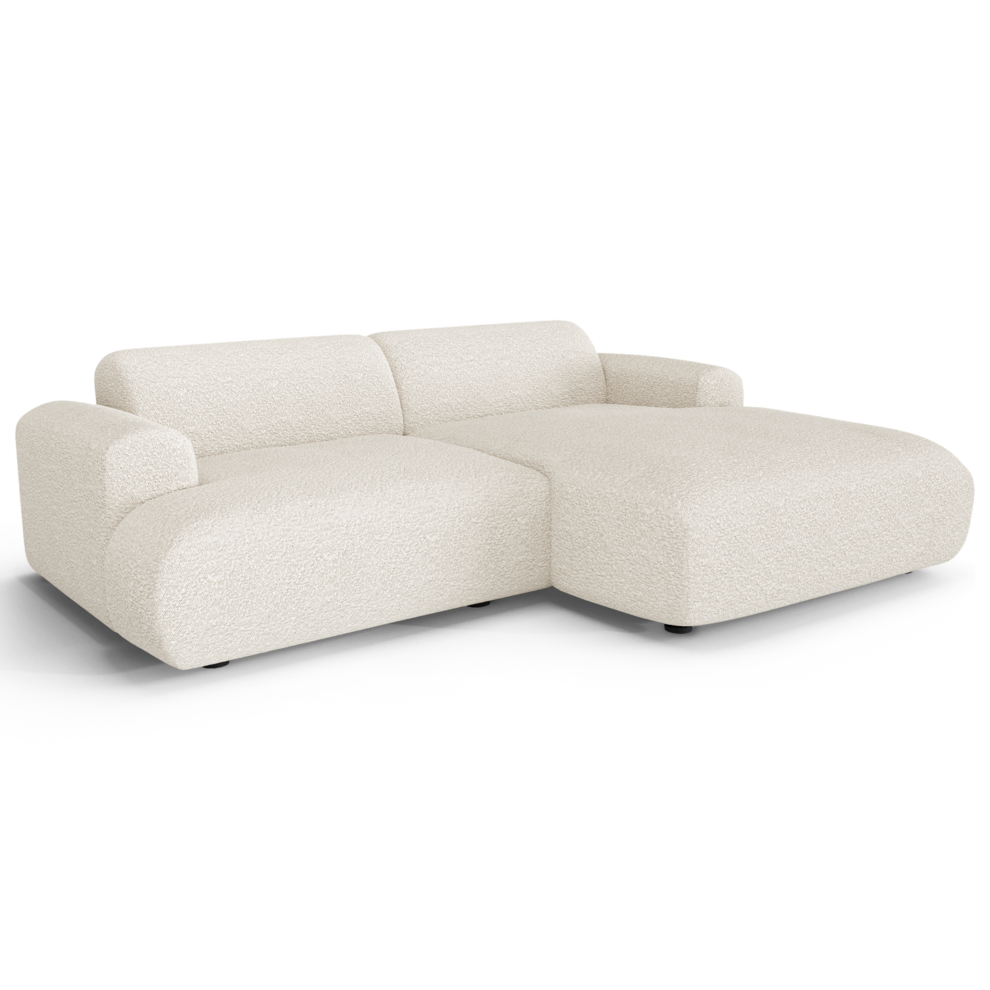 Canapé d'angle droit Myra