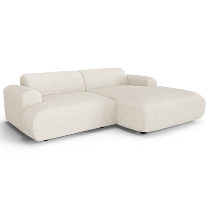 Canapé d'angle droit Myra