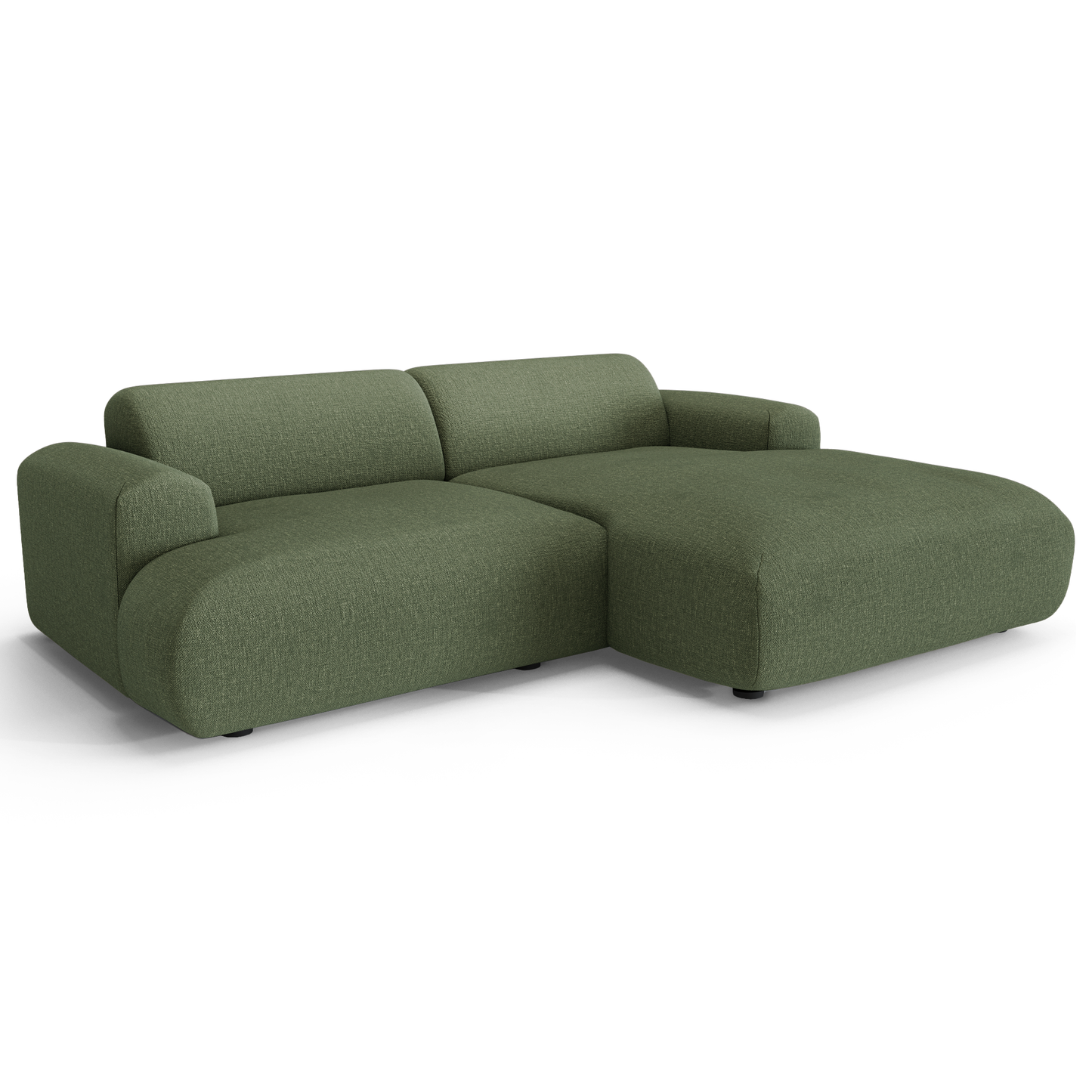 Canapé d'angle droit Myra