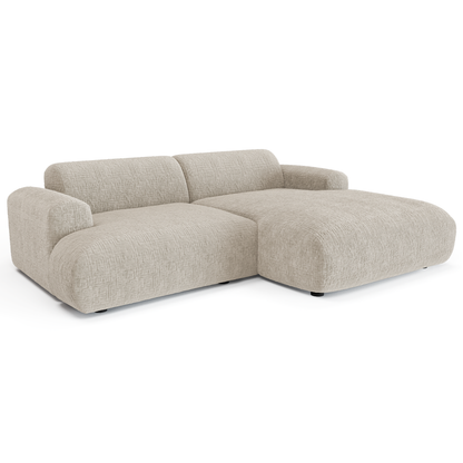 Canapé d'angle droit Myra