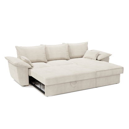 Canapé Convertible Angle Droit Sasha