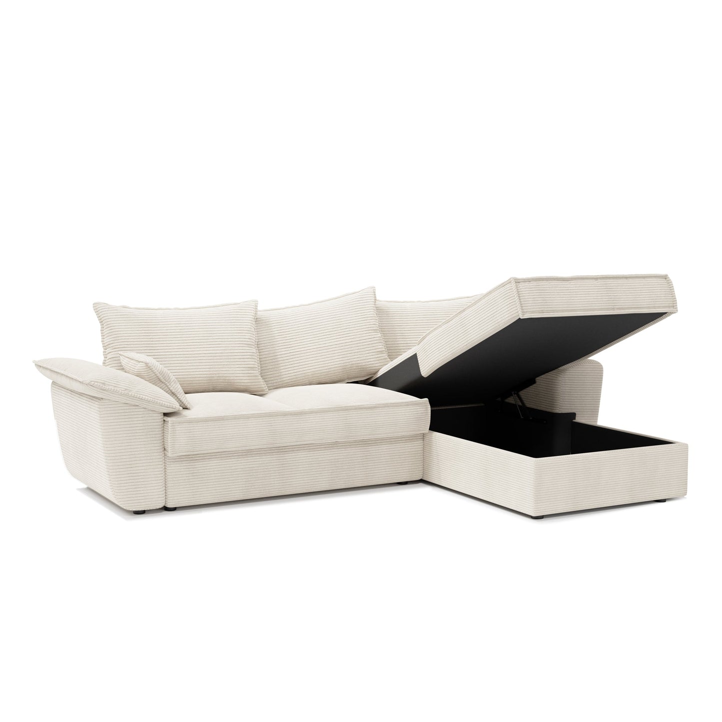 Canapé Convertible Angle Droit Sasha