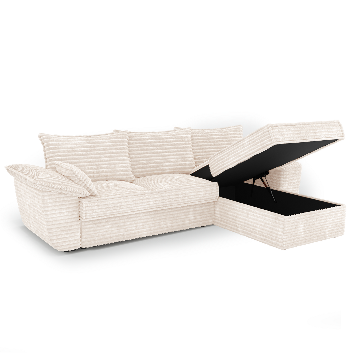 Canapé Convertible Angle Droit Sasha