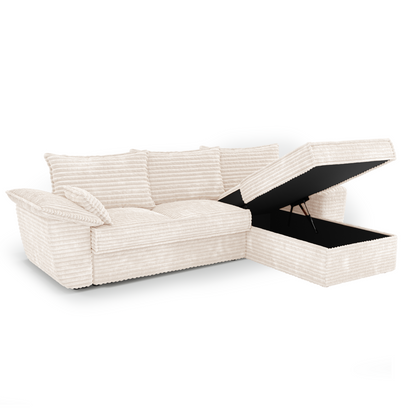 Canapé Convertible Angle Droit Sasha