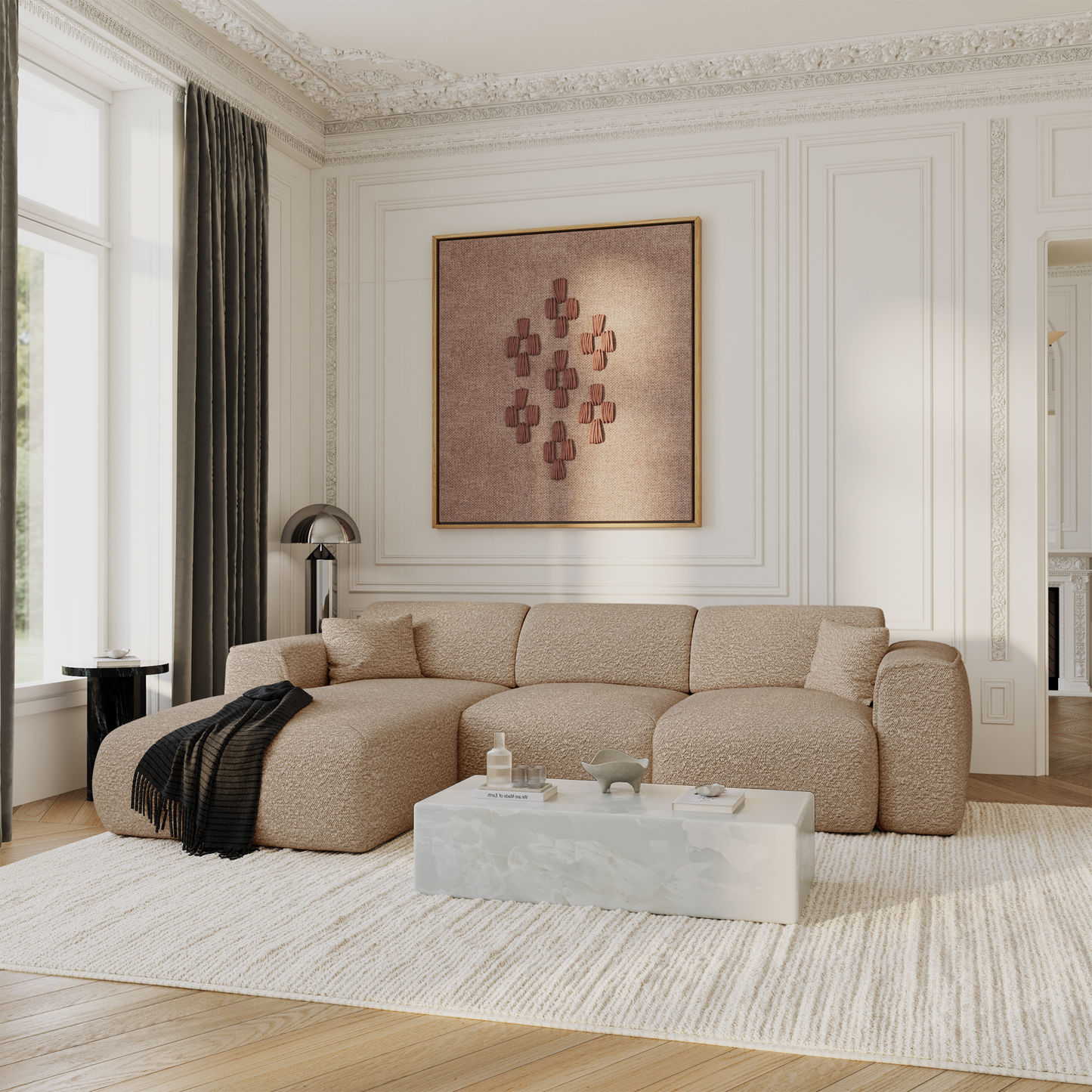 Canapé Convertible Angle Gauche Yuma