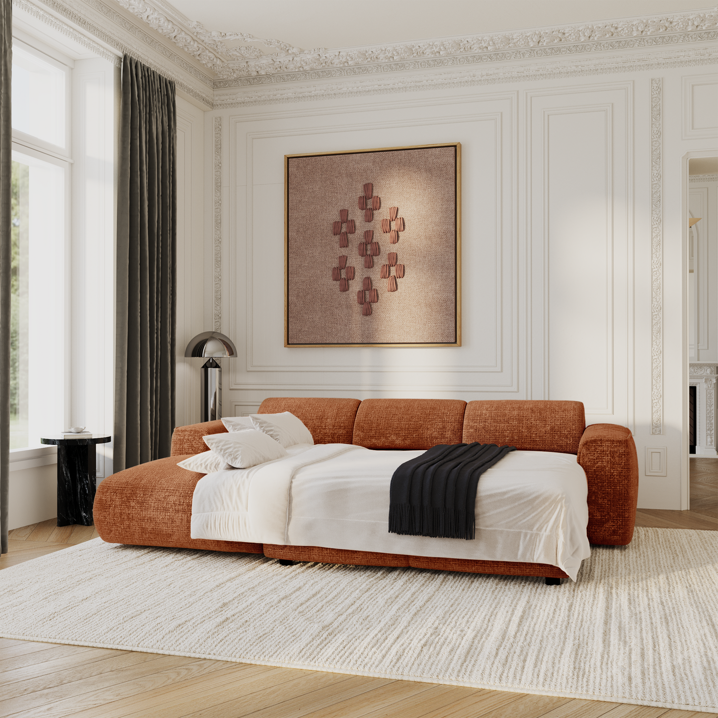 Canapé Convertible Angle Gauche Yuma