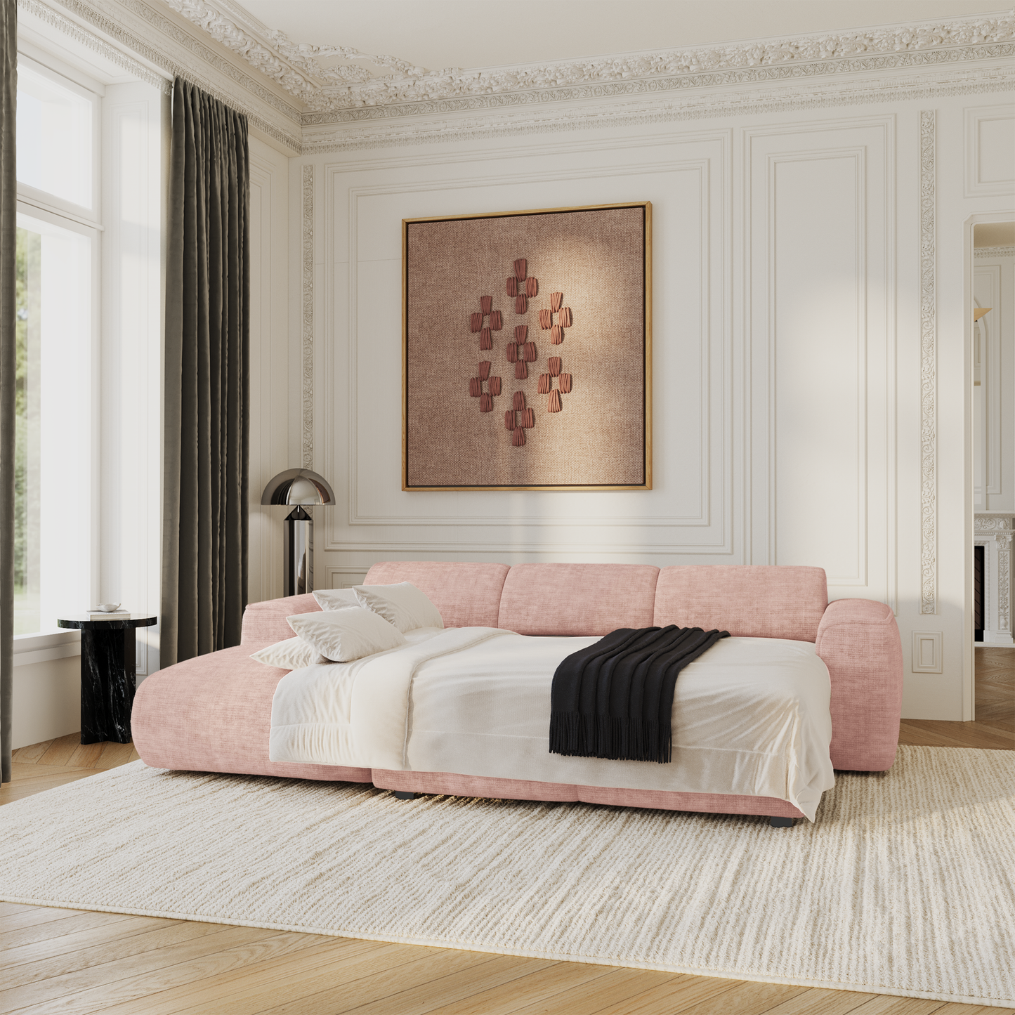 Canapé Convertible Angle Gauche Yuma