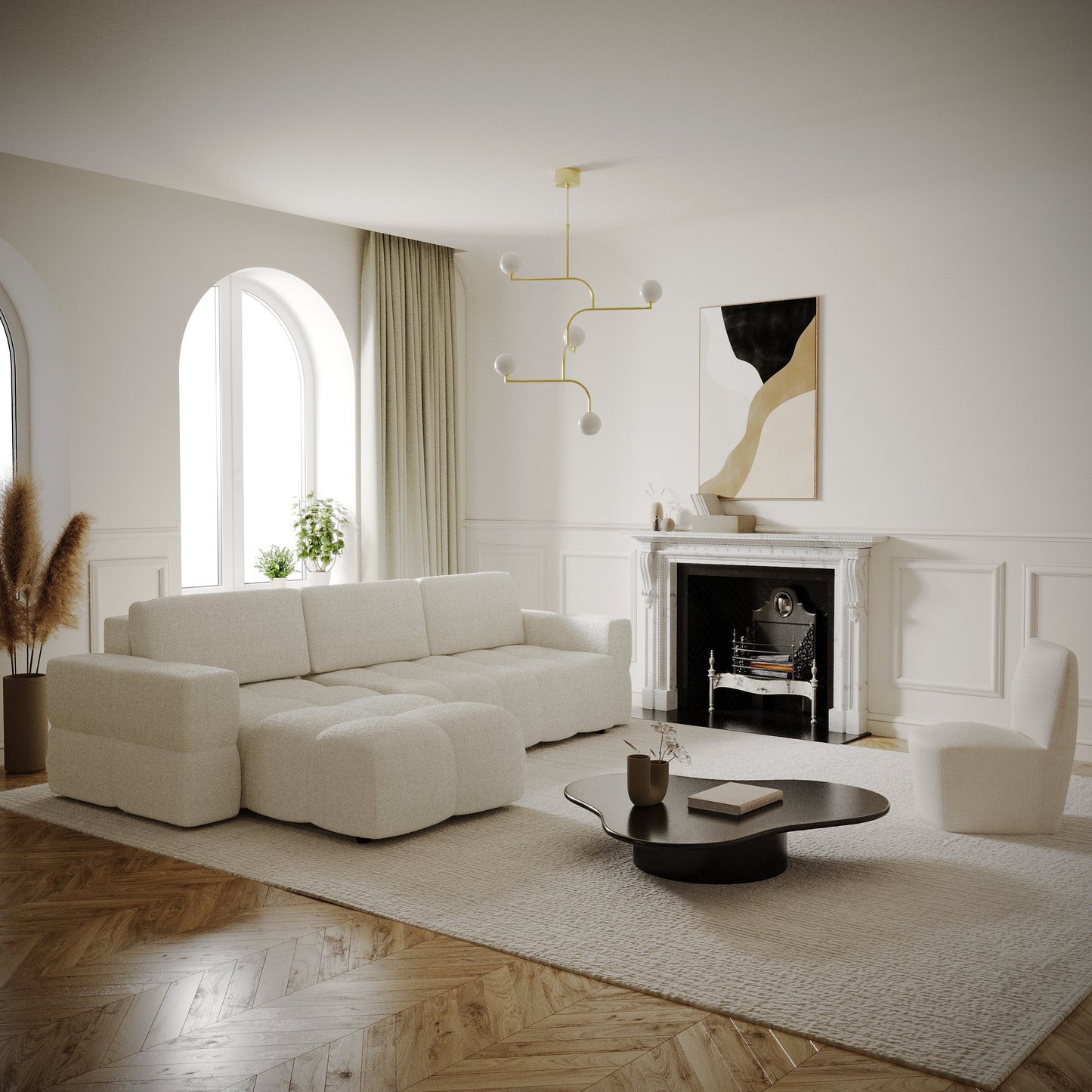 Canapé Convertible Angle Droit Gabriel