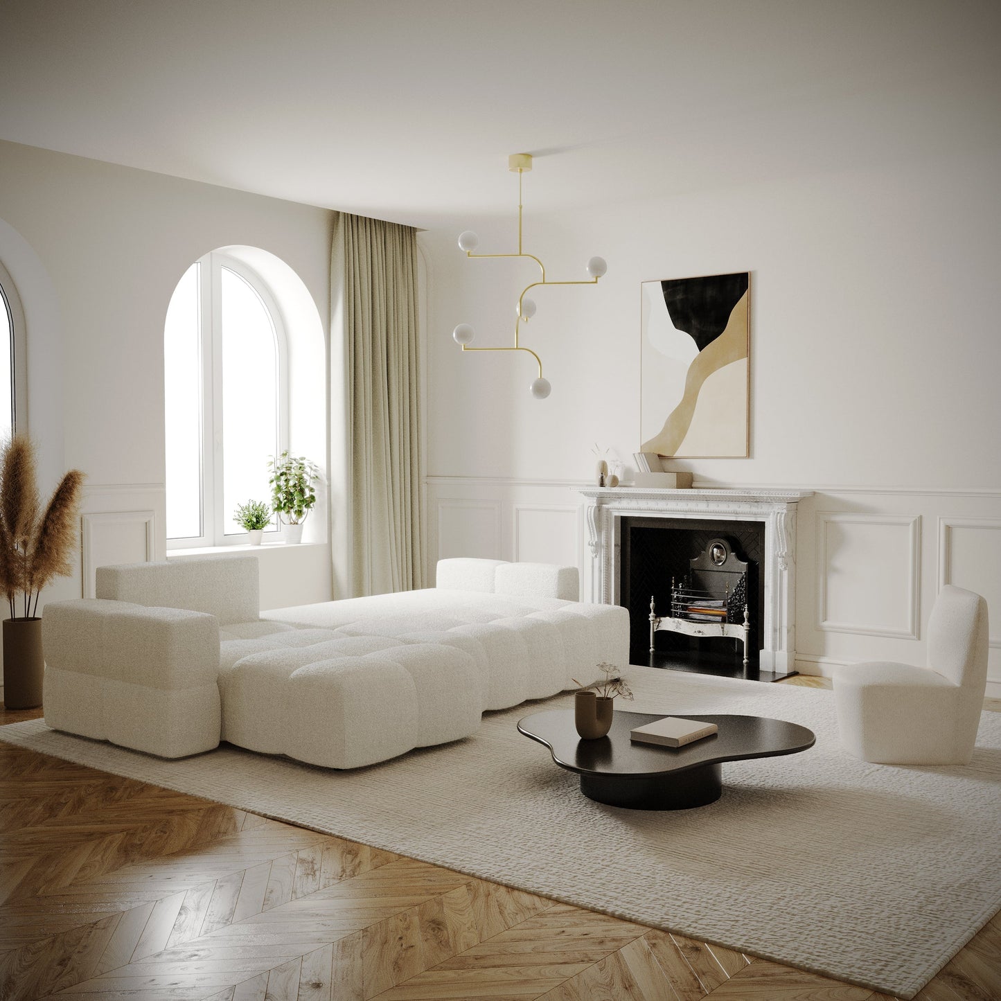 Canapé Convertible Angle Droit Gabriel