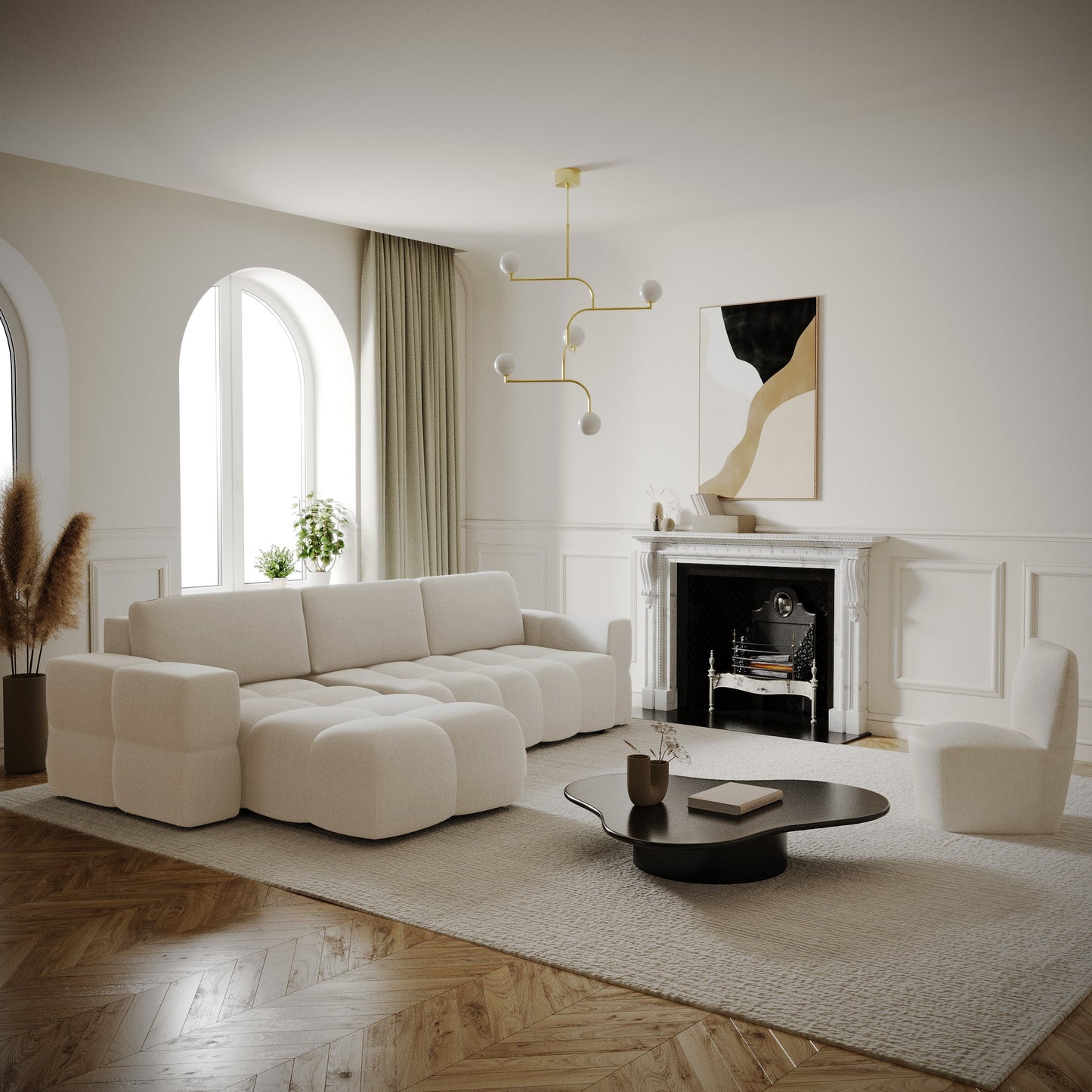 Canapé Convertible Angle Droit Gabriel