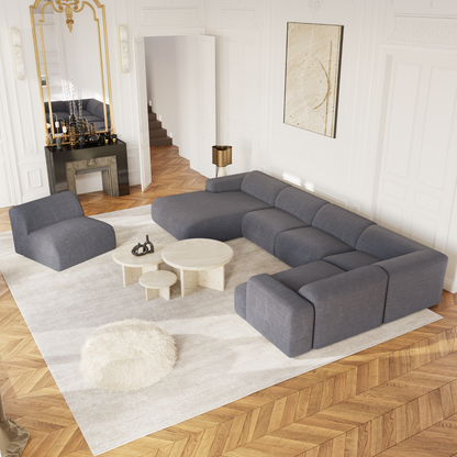 Canapé Panoramique d'Angle Gauche Myra