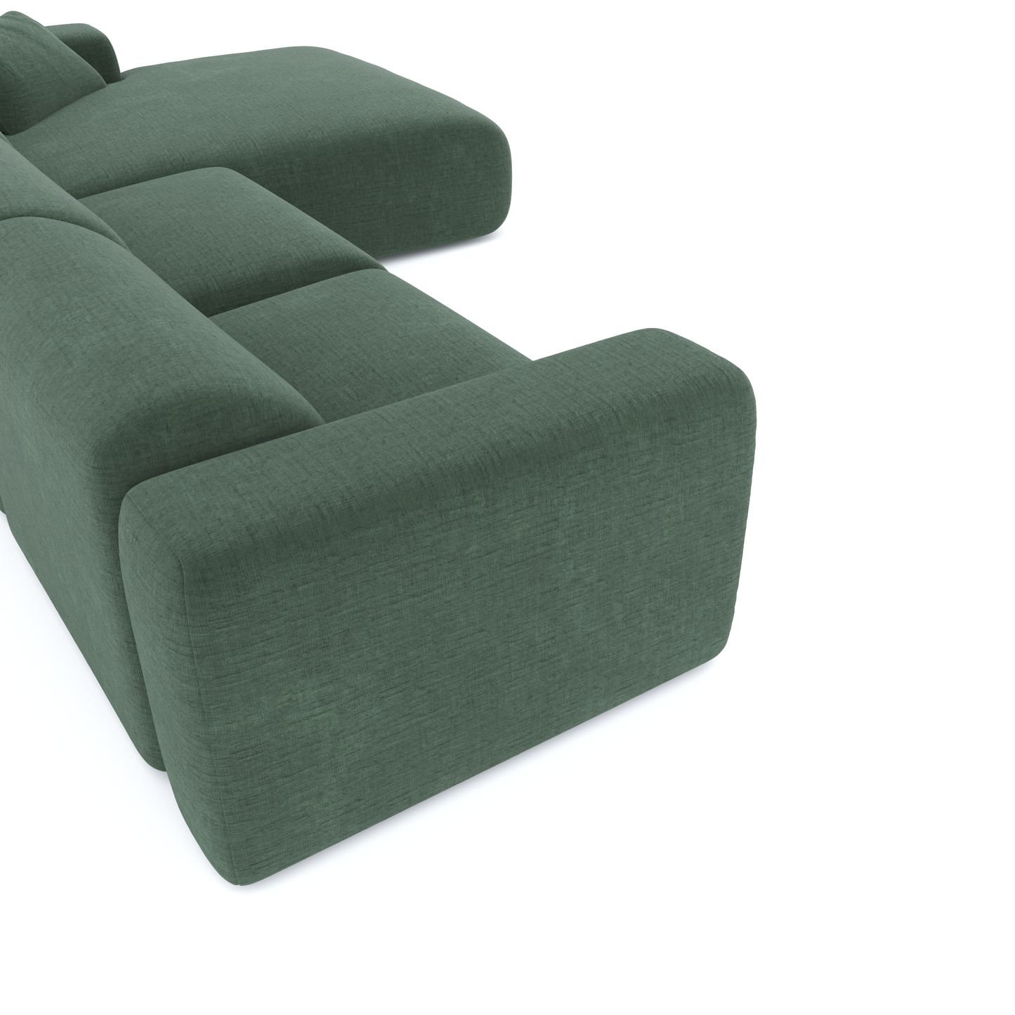 Canapé d'angle droit Myra