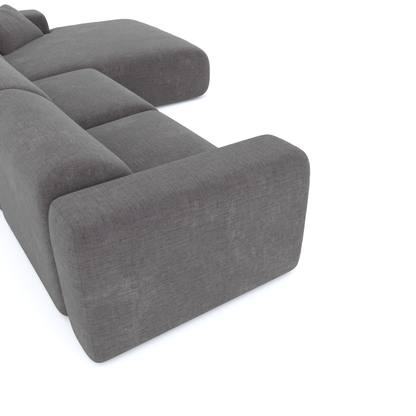 Canapé d'angle droit Myra