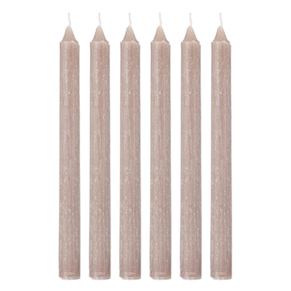 Bougies pour Candélabre Rustique