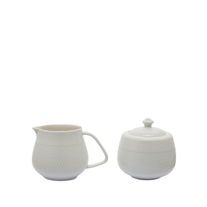 Sucrier et pot à lait Cécile