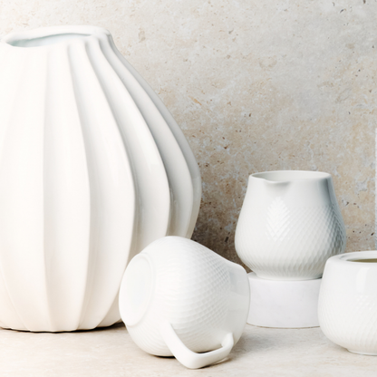 Sucrier et pot à lait Cécile