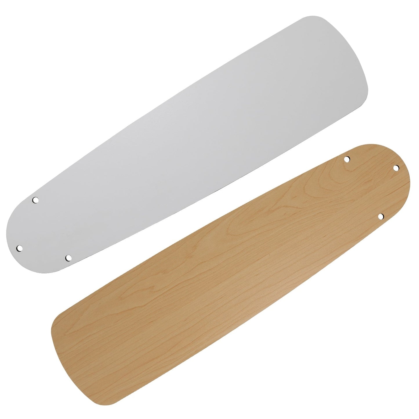 48 and 52 Integrated LED Ceiling Fan with Light and Remote, Reversible DC Motor