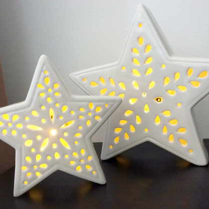 Statue de Noël à LED