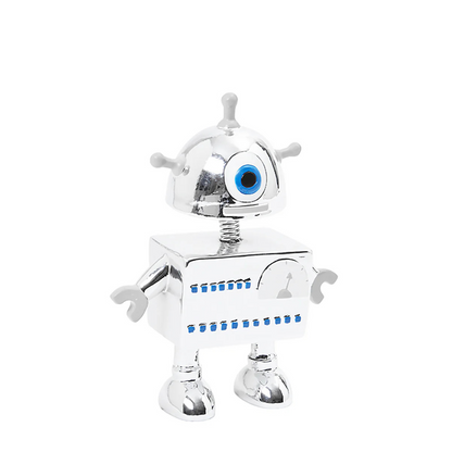 Poupasse en forme de robot de Noël Pop