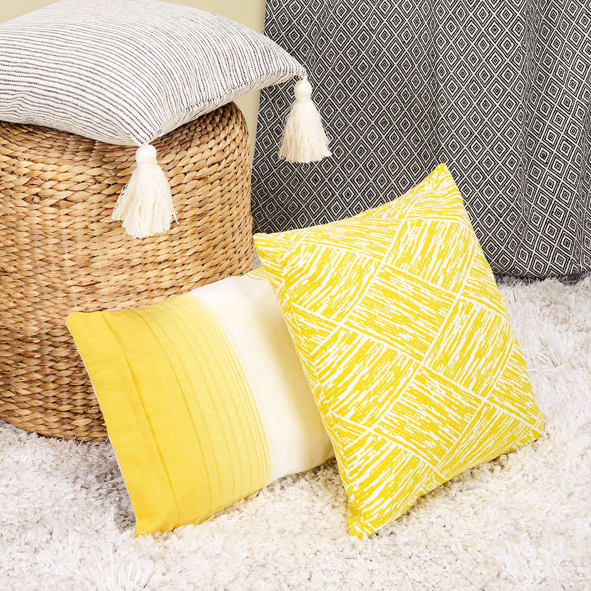 Housse de coussin Smile