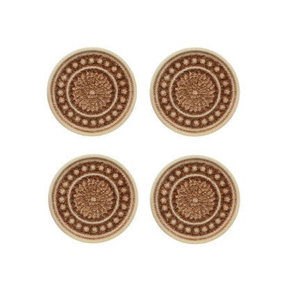 Porte-bougies soucoupes Doily