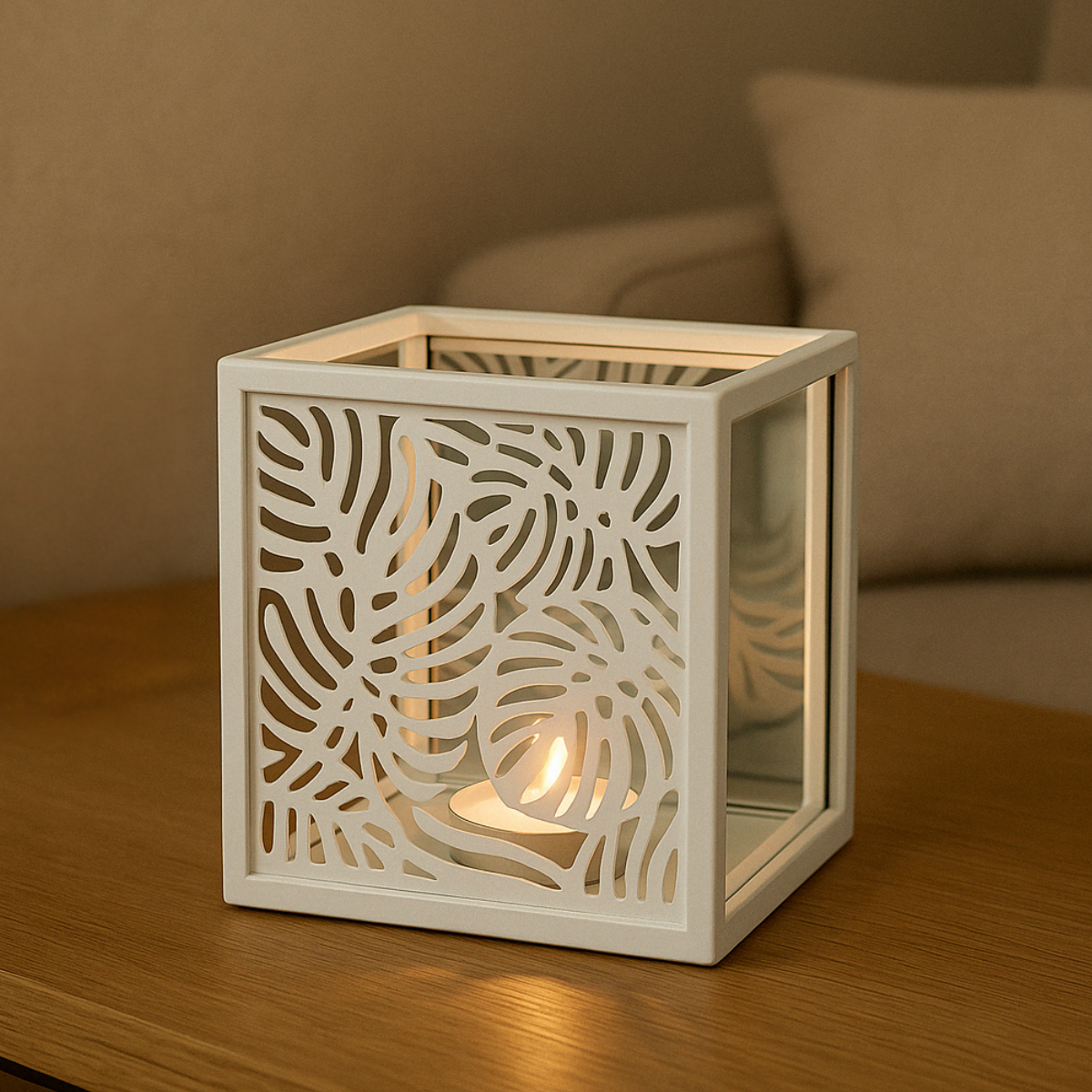 Photophore avec miroir