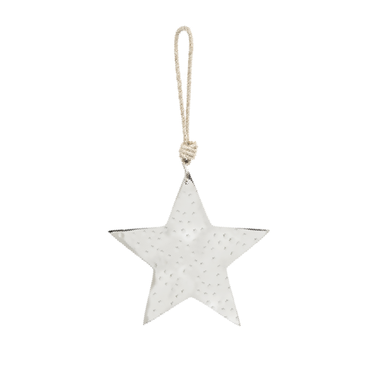 Suspension de Noël Étoile Métal