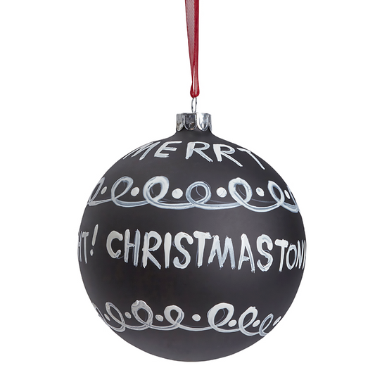 Boule de Noël Graphique Joyeux Noël