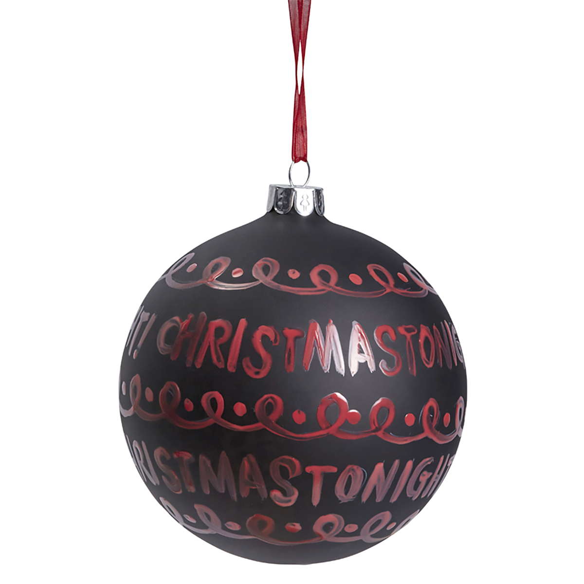 Boule de Noël Graphique Joyeux Noël