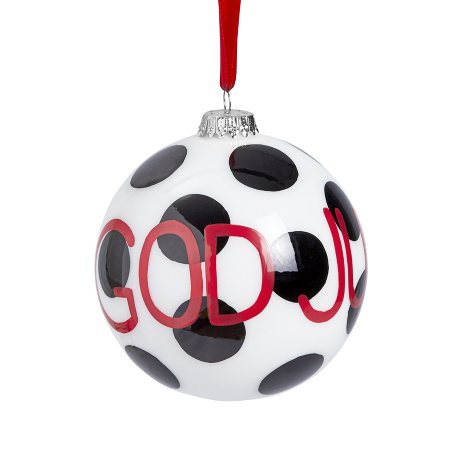 Boule de Noël Graphique God Jul