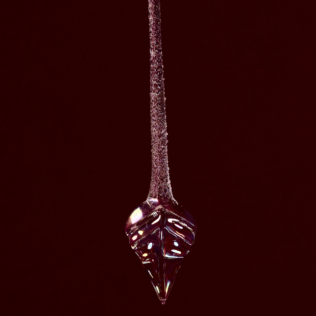 Décorations de Noël en forme de feuilles