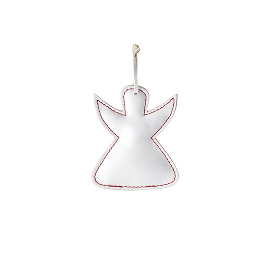 Suspension de Noël en Cuir Ange