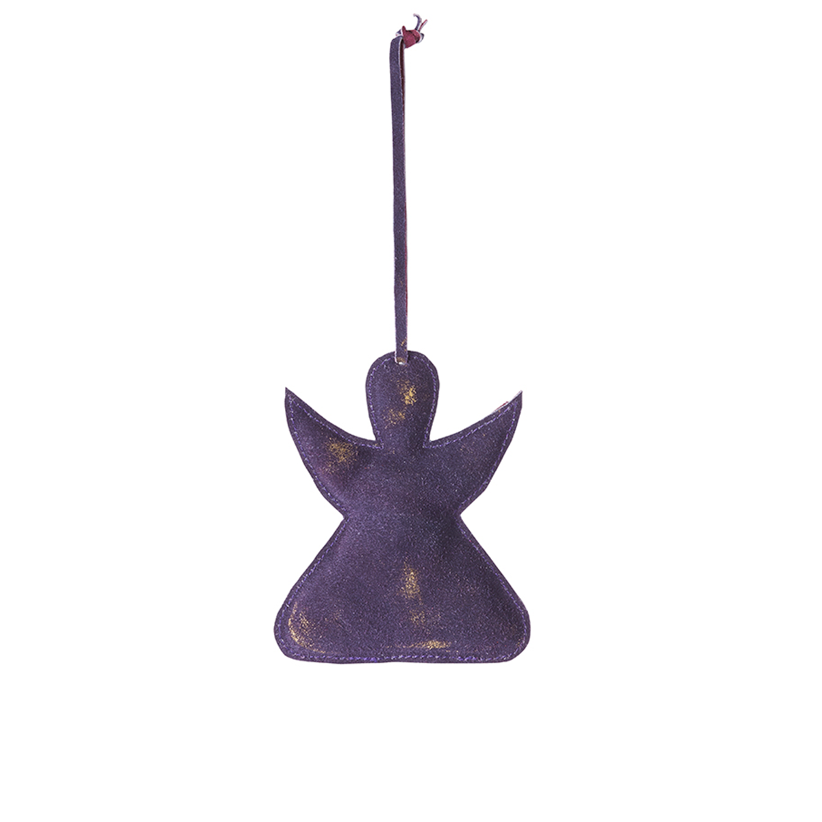 Suspension de Noël en Cuir Ange