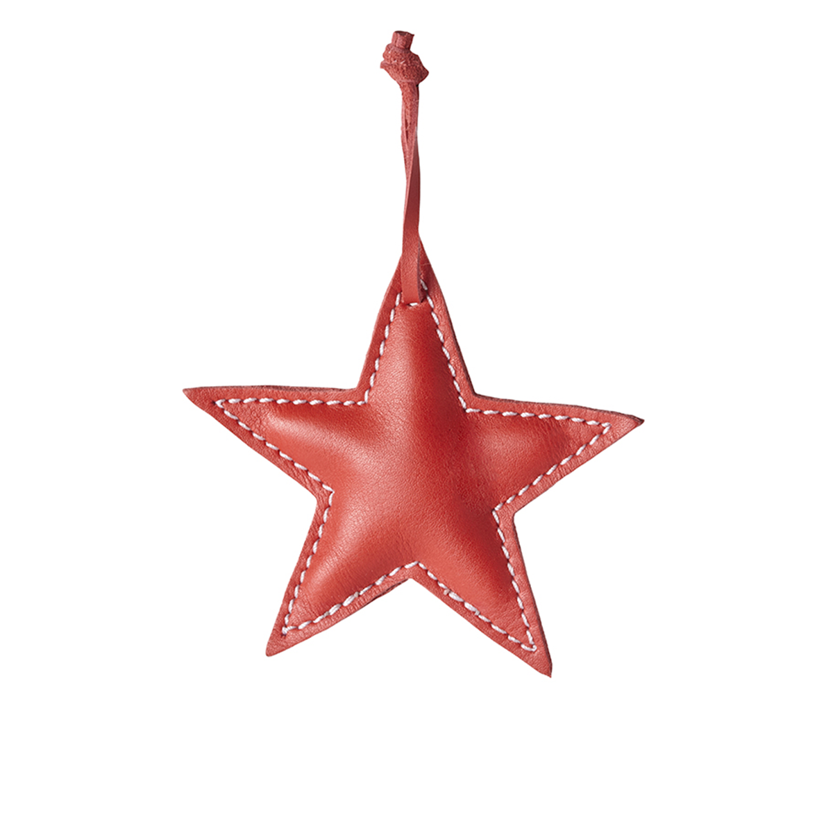 Suspension de Noël en Cuir en Forme d'Étoile