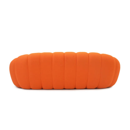 98.43'' Modern Bubble Sofa 3D Honeycomb Shape Lazy Sofa Couch