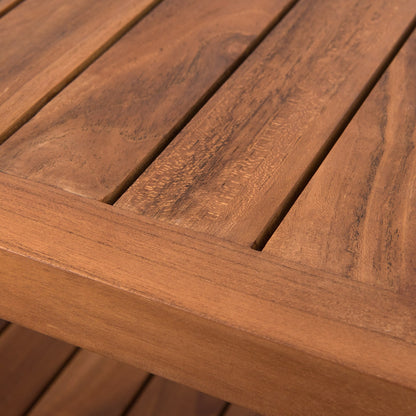 Aurora Home Indonesian Teak Shower Table/Bench