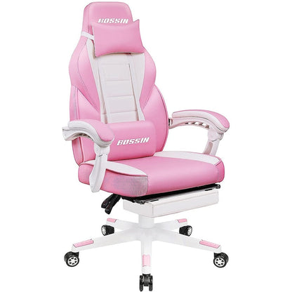 BOSSIN Racing Style Gaming Chair,300 lbs Big and Tall gamer chair High Back Computer Chair