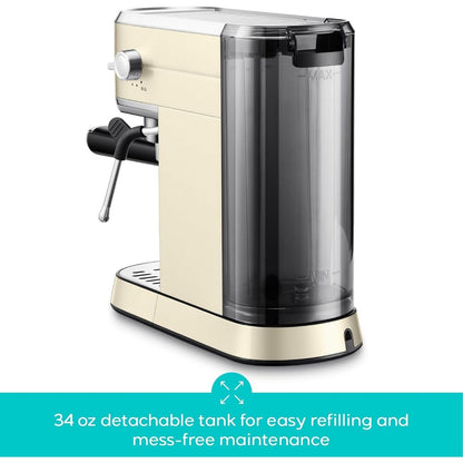 CASABREWS CM5418 Espresso Machine 20 Bar with Milk Frothing Steam Wand