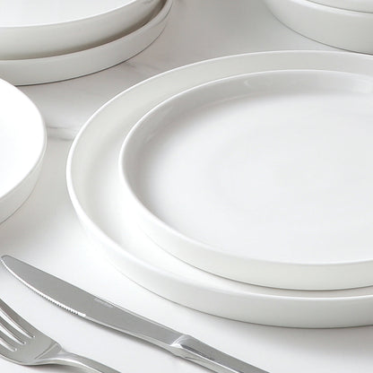 Service de 4 assiettes plates Louise