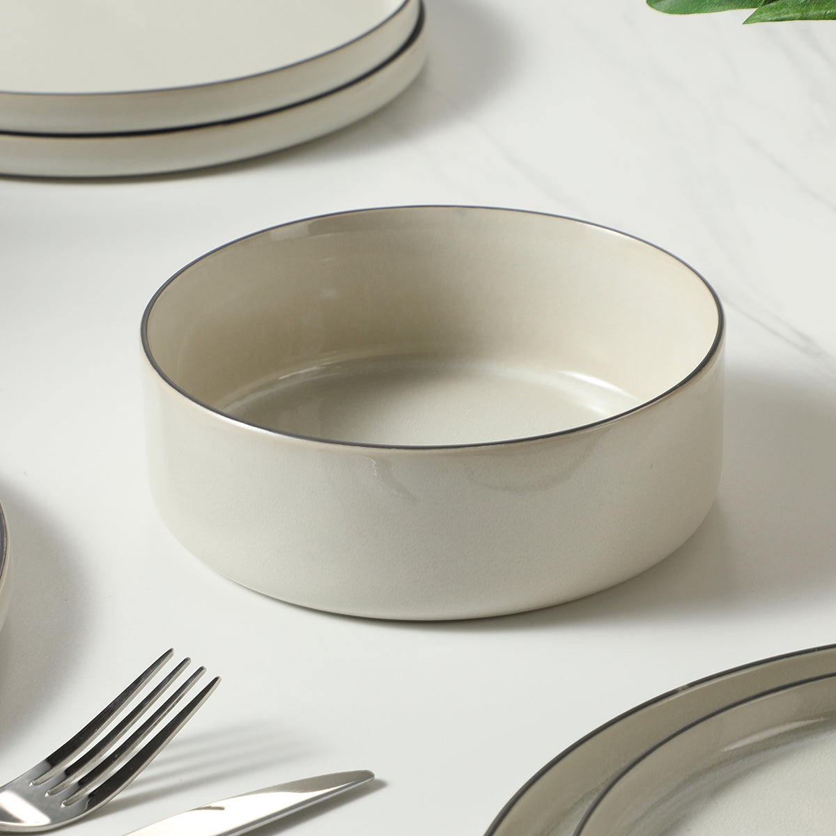 Service de 4 bols Creamy