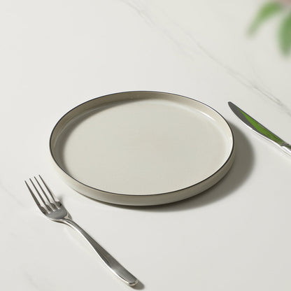 Service de 4 assiettes à dessert Creamy