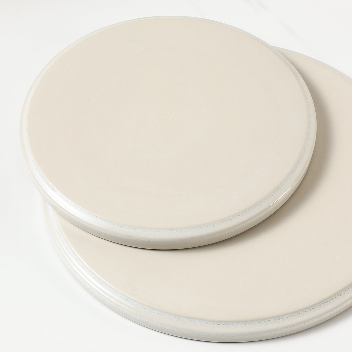 Service de 4 assiettes à dessert Creamy