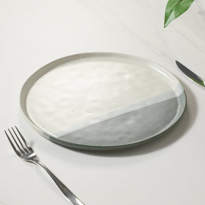 Service de 4 assiettes plates Matty