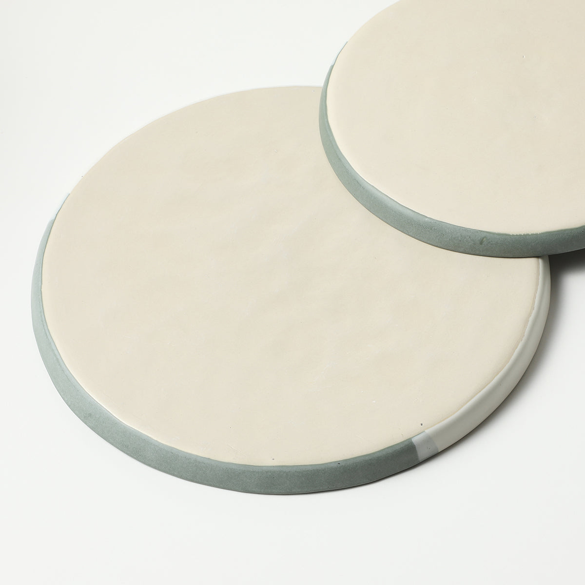 Service de 4 assiettes plates Matty