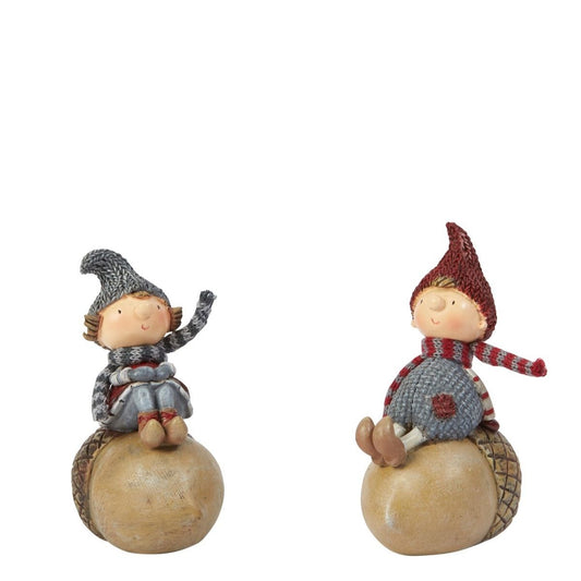 Figurines de Noël Enfants sur noisette Olaf