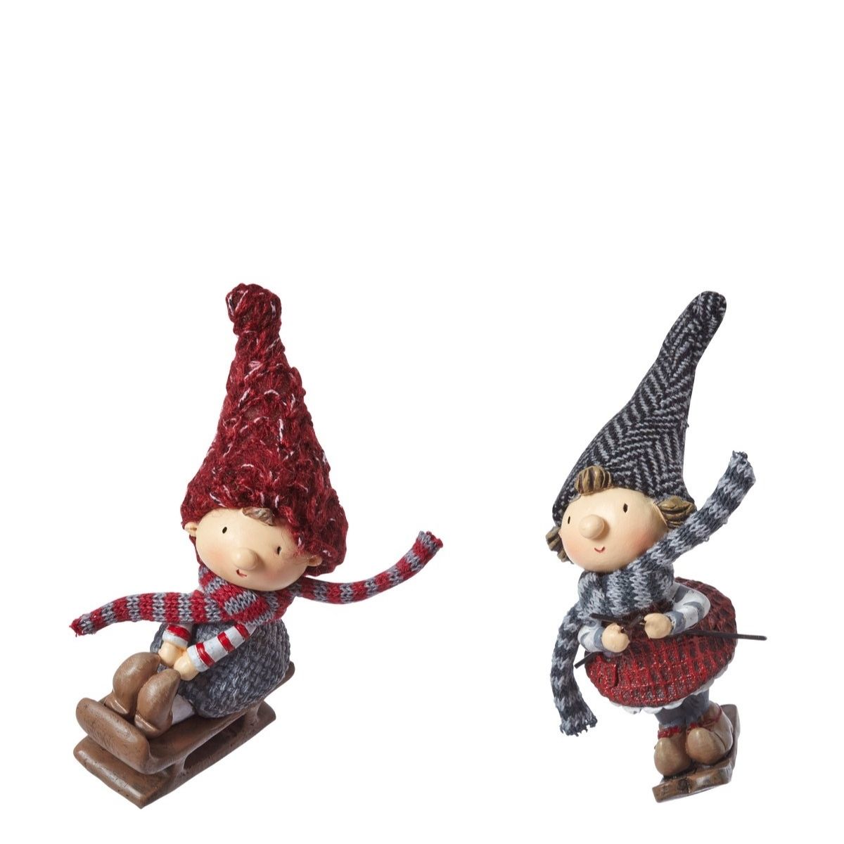 Suspensions Figurines de Noël Enfants Olaf sur Toboggan