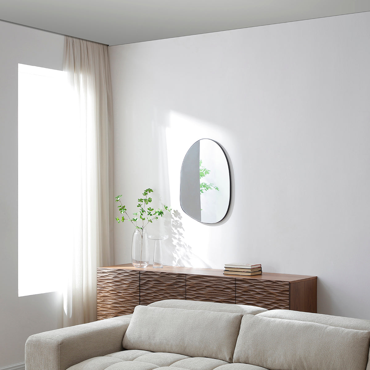 Miroir Organique 70x50cm